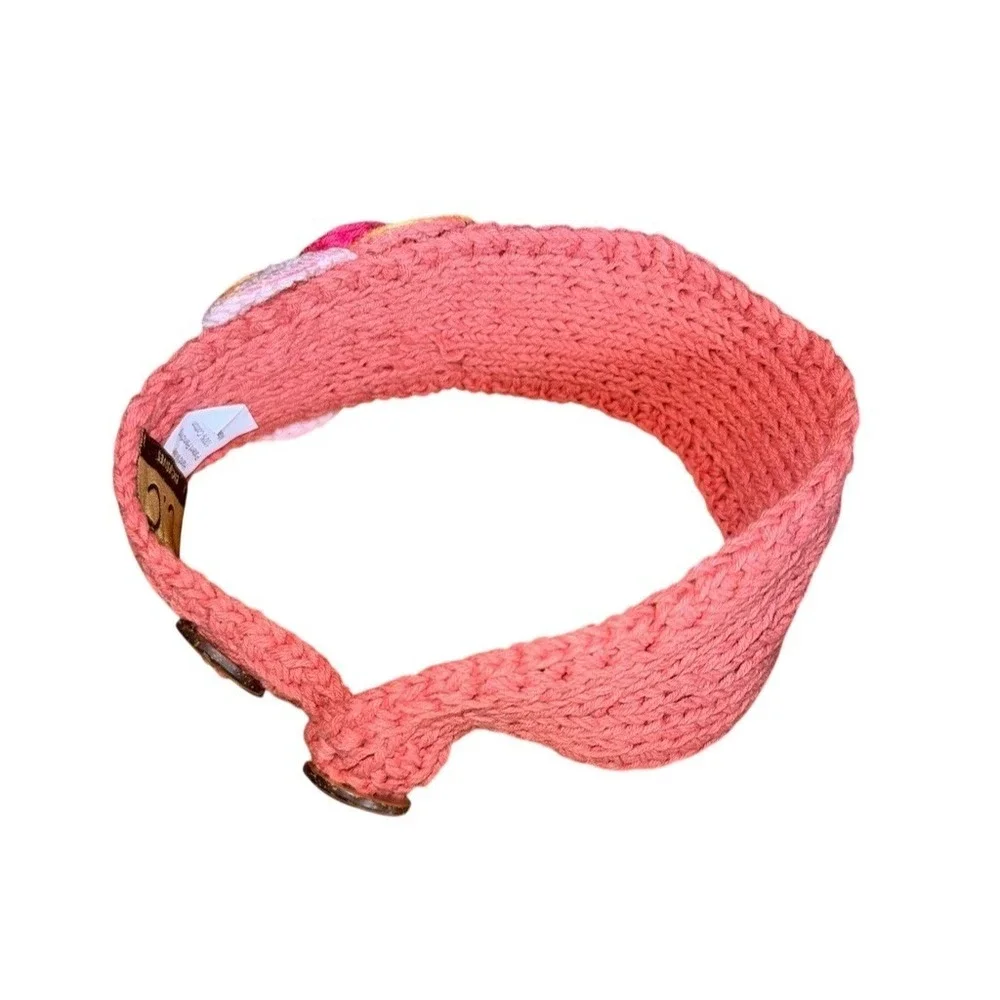 C.C Exclusives Accessory Set Womens OSFA Pink Knit Headband Neck wrap lot of 12